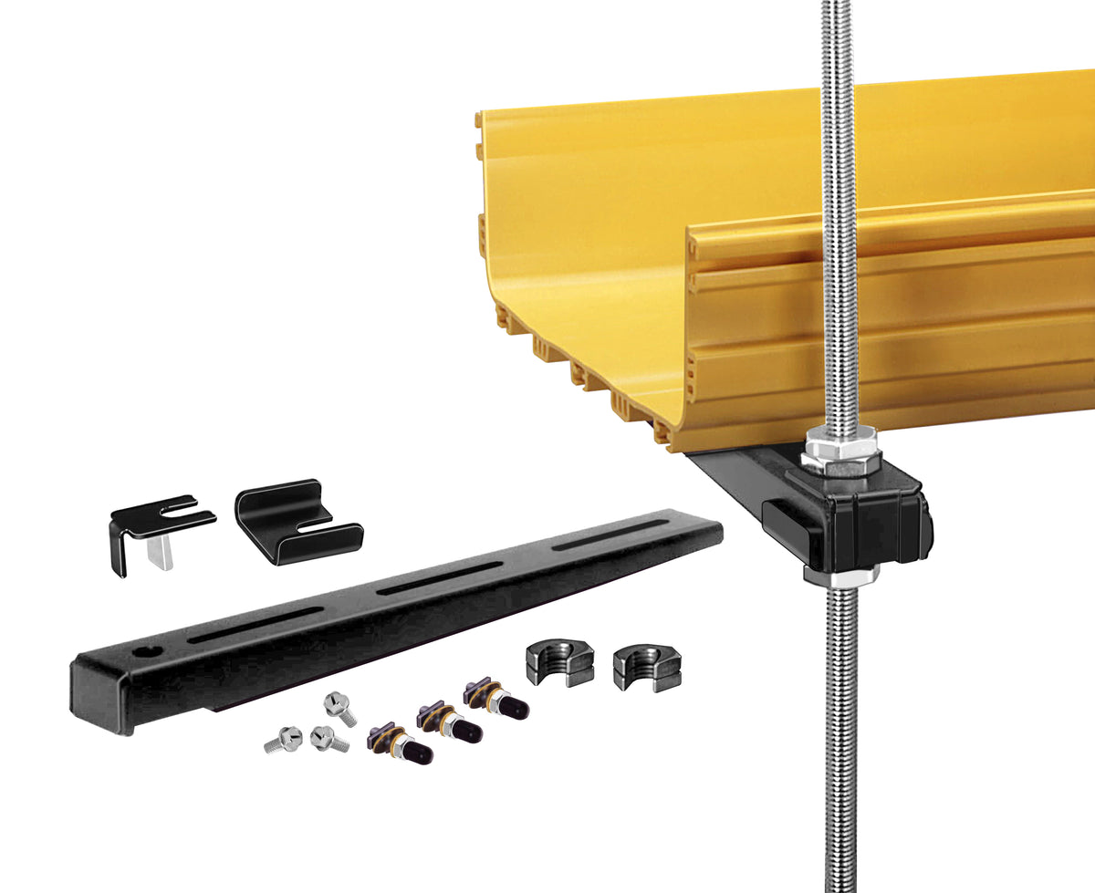 Commscope FGS-HETR-F-5/8 | FiberGuide Existing Threaded Rod Bracket Kit, 5/8in for 4x12in System