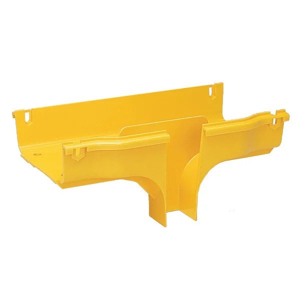 Commscope FGS-MDSP-G | FiberGuide Downspout, 2x6 to 2x2in Exit, Yellow