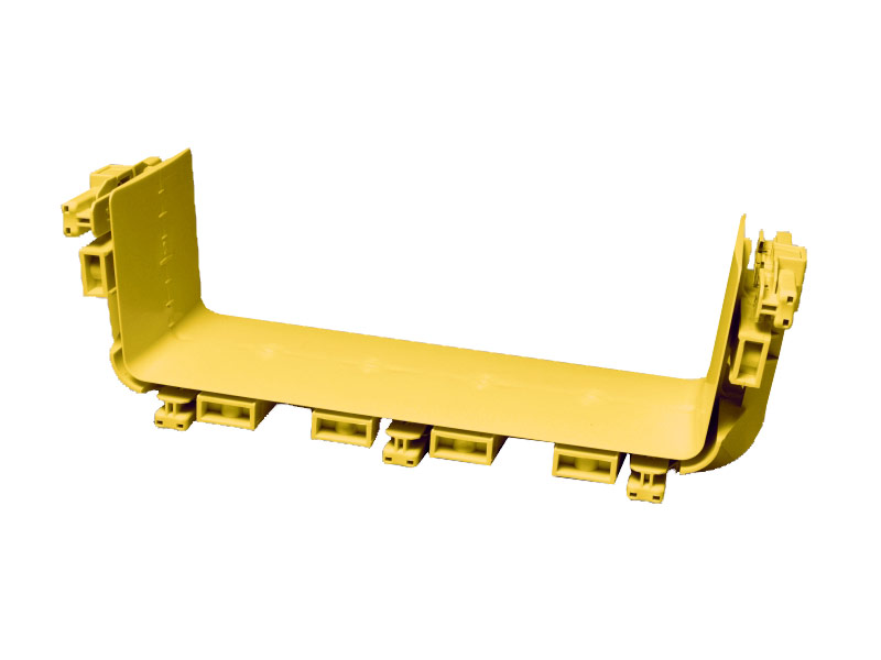 Commscope FGS-MFAW-F | FiberGuide Snap-Fit Junction, 4x12in, Yellow