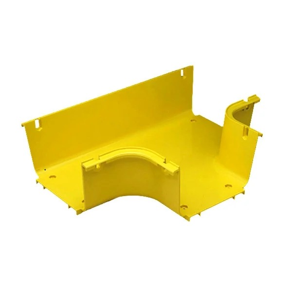 Commscope FGS-MHRT-B | FiberGuide Horizontal T, 4x6in, Yellow