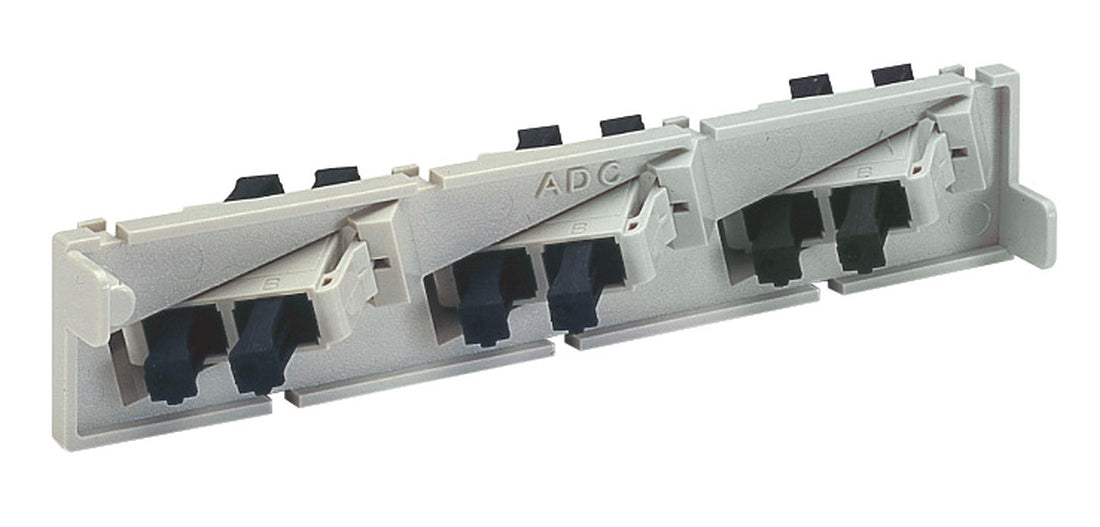 Commscope FL2-6PMMDSC | FL2000 Fiber Optic Adapter pack, 3 multimode SC/UPC duplex adapters
