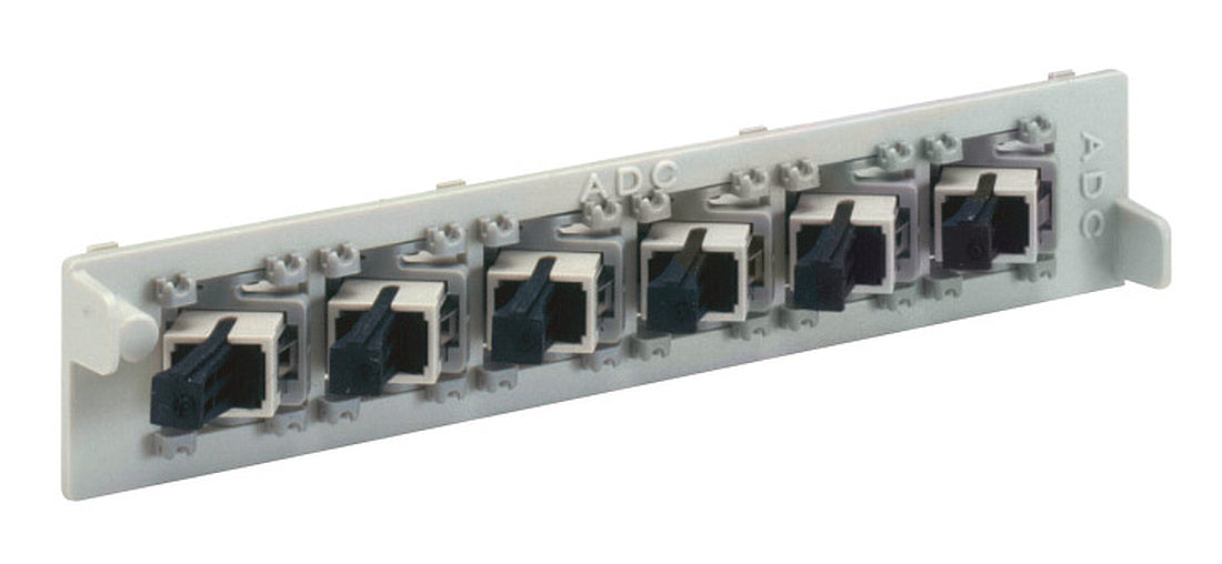Commscope FL2-6PMMSC | FL2000 Fiber Optic Adapter pack, 6 multimode SC/UPC simplex adapters
