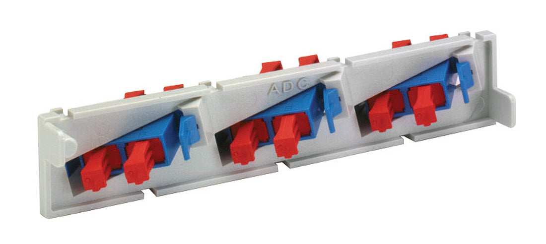 Commscope FL2-6PSMDSC | FL2000 Fiber Optic Adapter pack, 3 singlemode SC/UPC duplex adapters