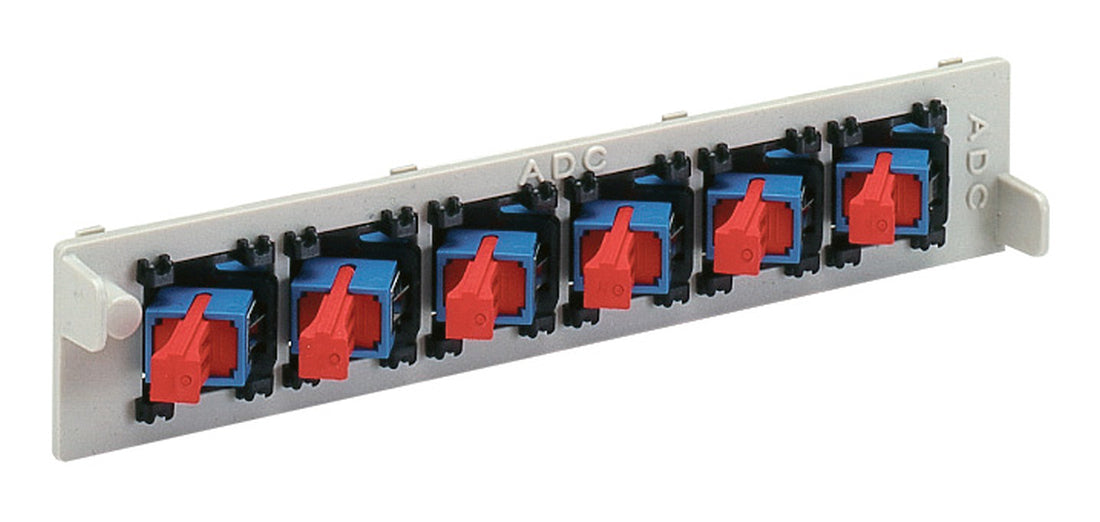 Commscope FL2-6PSMSC | FL2000 Fiber Optic Adapter-pack, singlemode, 6 SC/UPC simplex adapters