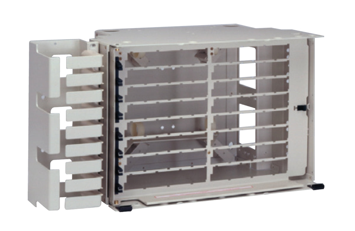 Commscope FL2-96RPNL | FL2000 Fiber Termination Panel, unloaded, 96 Ports, 6RU, 19 in, putty white