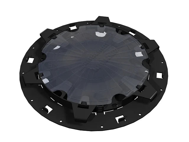 Commscope FST-DRS24-HS | Fiber Optic Round Splice Tray, holds 24 heat shrink splice protectors