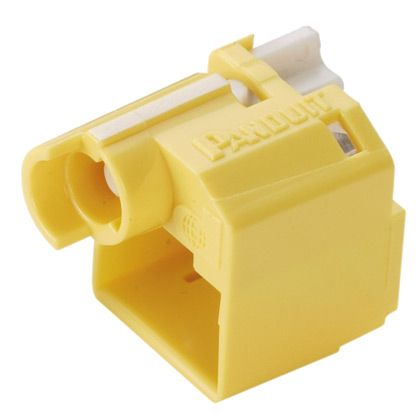 Panduit PSL-DCPLX-YL-C | RJ45 Plug Lock-In Device | UPC - 07498332017