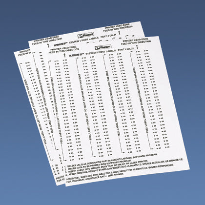 Panduit UILJCOMBO | Network System Laser, Ink Jet Label | UPC - 07498386840