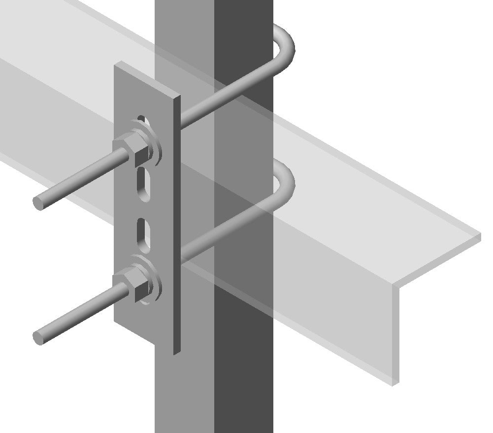 Commscope HK-CL-U | Universal Cable Ladder Hardware Kit for 1 in to 4-1/2 in round or angle members