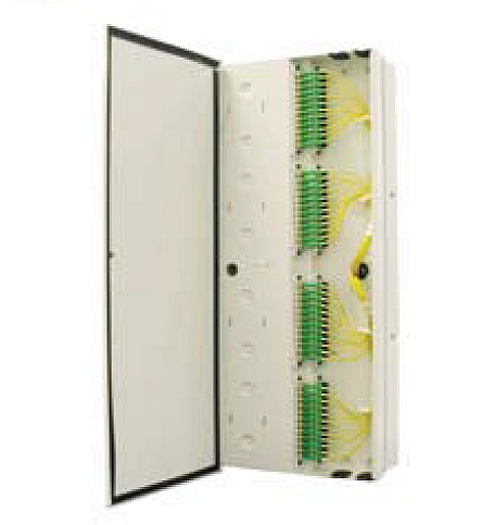 Commscope FDTEN296NXB0000 | iFDT Indoor Fiber Distribution Terminal, 96-fiber, SC/UPC, soft-wall pigtails, heat shrink splice trays