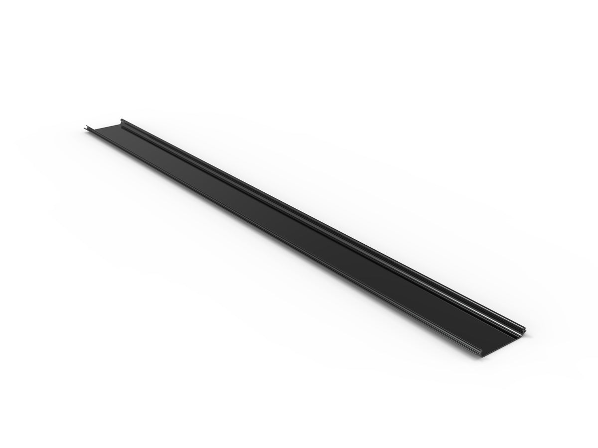 Commscope FGSB-MSNC-F | FiberGuide Hinged Cover Kit for Horizontal Straight Section, 4x12in, Black