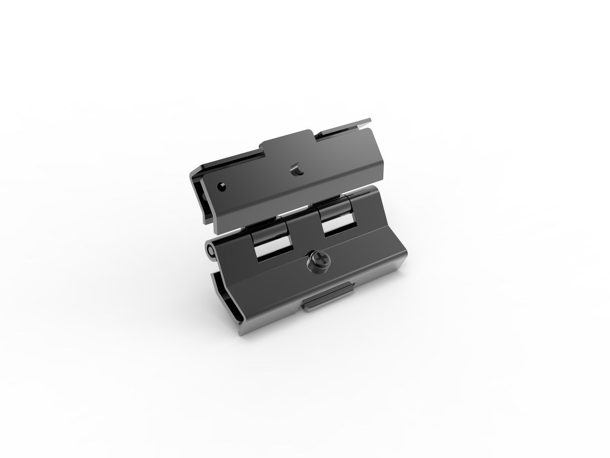 Commscope FGSB-MSHC-A | FiberGuide Hinged Cover for Horizontal Straight Section, 4x4in, Black