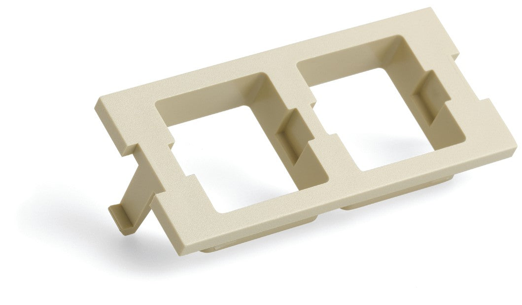 Commscope M30FP-2RJ45-246 | FP Type Double Port Adapter Housing, ivory