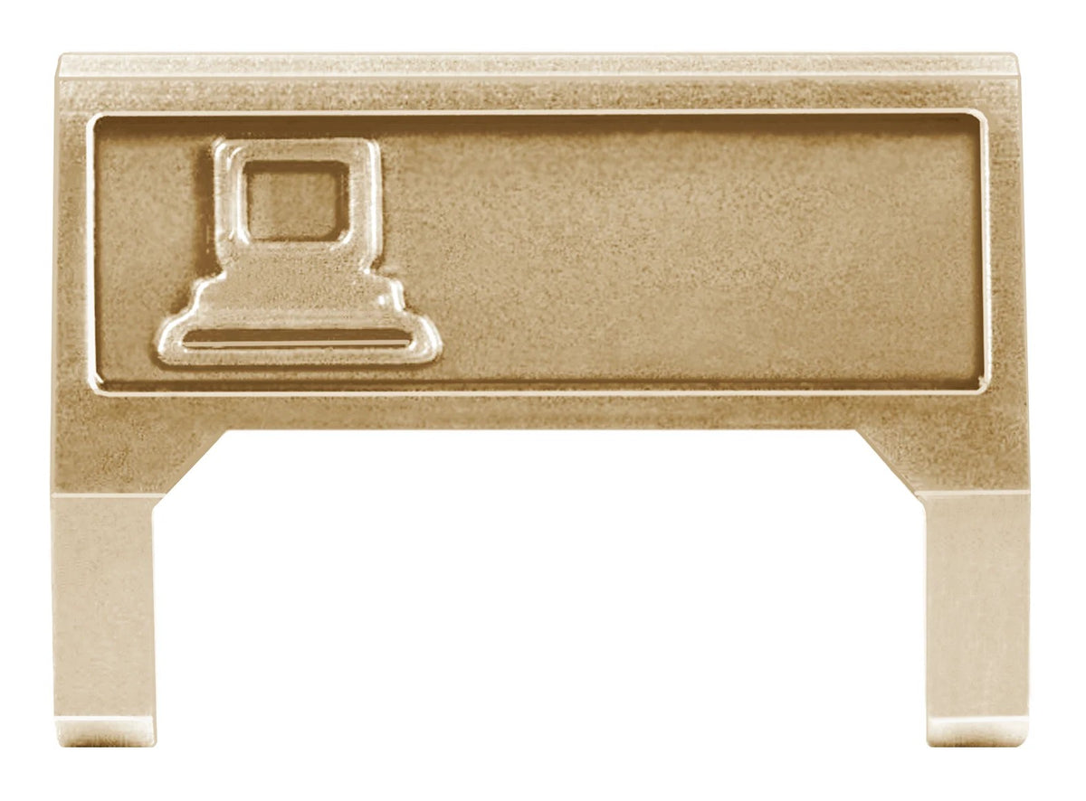 Commscope M60C-246 | M60 Computer Information Outlet Icon Insert, ivory