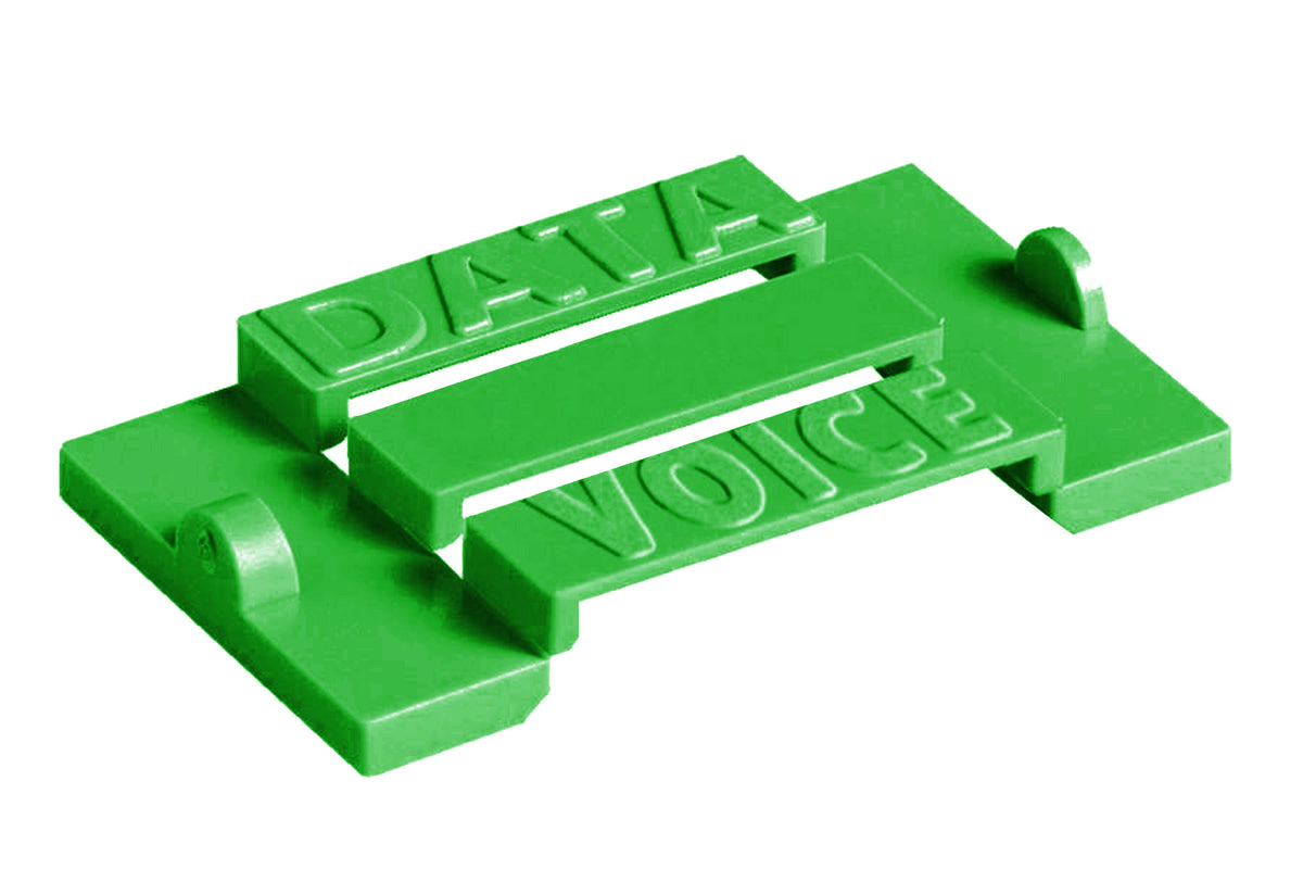 Commscope M61K-226 | Icon, Information Outlet, green(voice-data-blank)