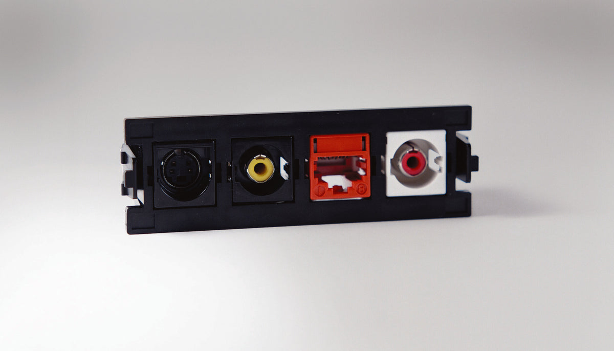 Commscope MODG2-MGS | G2 Multimedia Outlet Bezel for G2 Modular Shelf