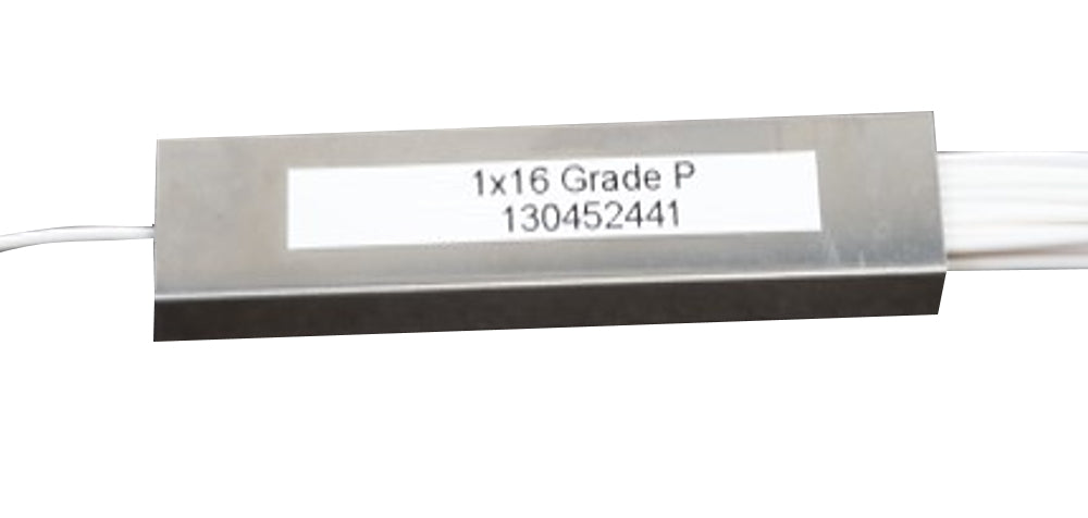Commscope OCC1P-11600-NNNQNQA | OCC1P Wideband Splitter, planar, singlemode, 1x16, symmetrical split ratio, 0,250 mm cable, light duty housing