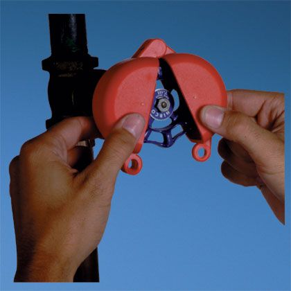 Panduit PSL-V13YEL | Gate valve Lockout