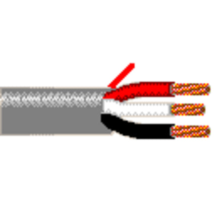 Belden 5401UE 008500 | Security & Sound, 3 Conductor 20 AWG, BC, Unshielded, CMR