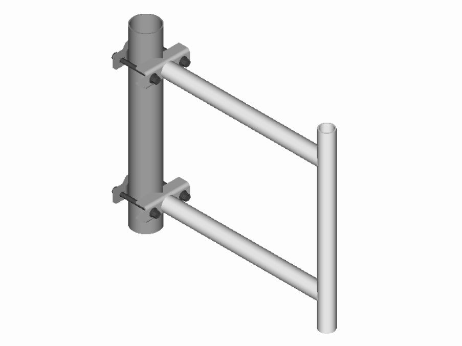 Commscope S-400 | Stand-Off Bracket, 48 in, includes pipe