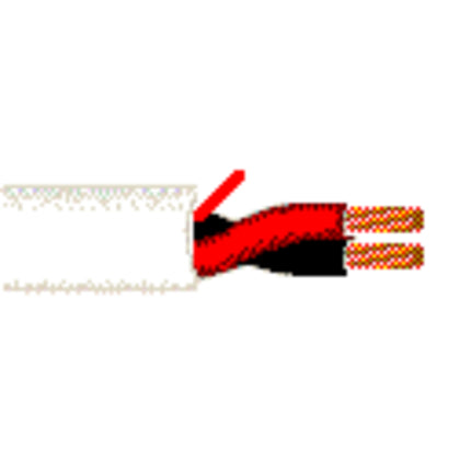 Belden 6400UE 877500 | Security & Sound, 2 Conductor 20 AWG, BC, CMP