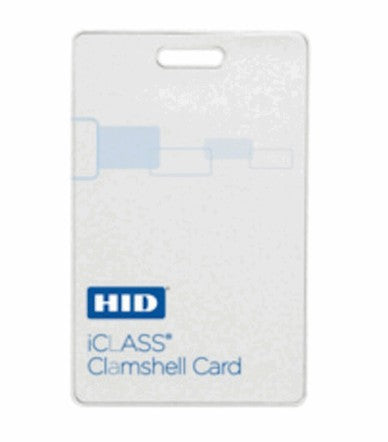 3Xlogic Inc A-ACC-2080 | HID iCLASS Clamshell Smart Card 2k bit with 2 Application Areas
