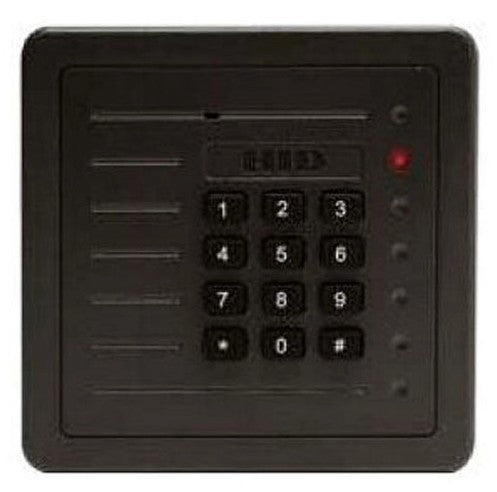 3Xlogic Inc A-CRK-5355-14-GRY | HID ProxPro Reader with Keypad -Card or Pin Grey