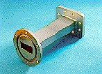Commscope T112CCG | Taper Transition for WR112–WR137, 7.05–8.2 GHz, with interface types CPR112G and CPR137G, 6 in, gray