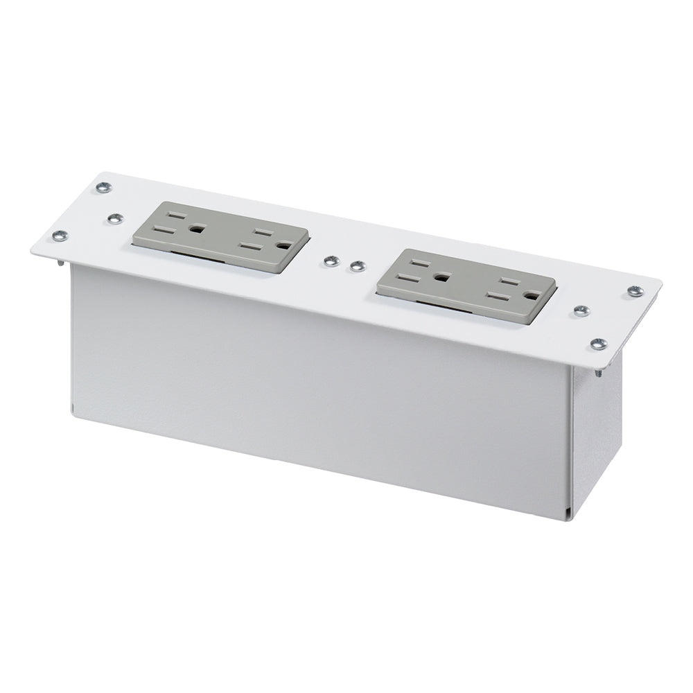 Leviton 47605-NDP | AC Power Module (two duplex gray receptacles)