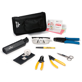 Leviton 49800-LAK | FastCAM Tool Kit with Opt-X fiber cleaver, Opt-X work tray, Opt-X flex LED light