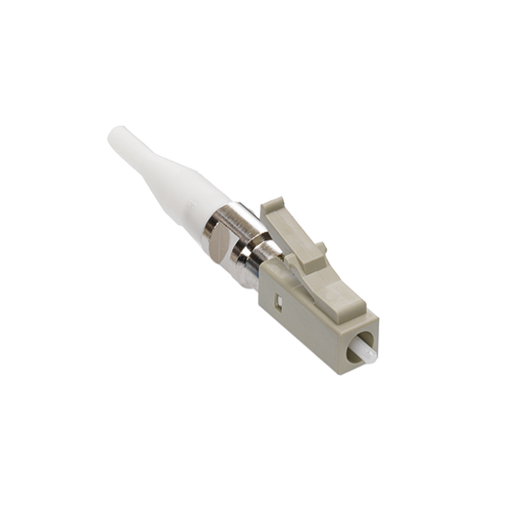 Leviton 49990-LSC | Fast-Cure SC Fiber Optic Connector (Aqua), OM3/4 (Laser Optimized Multimode), for 900µm & 3mm applications