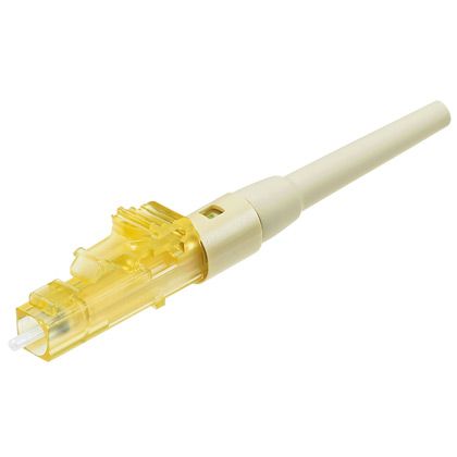 Panduit FLCSMC6EIY | OptiCam LC Simplex, 62.5µm OM1, with Electric Ivory Boot