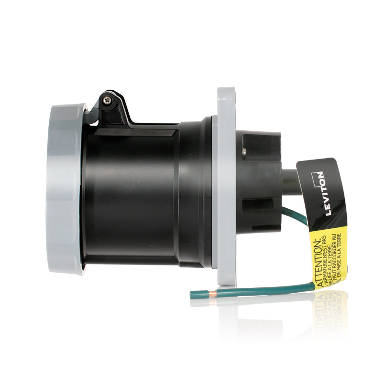 Leviton 560R5WLEV | LEV Series IEC Pin & Sleeve Receptacle