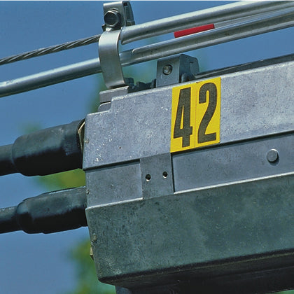 Panduit PVL200BY-B-Y | Letters and Numbers | UPC - 07498343864