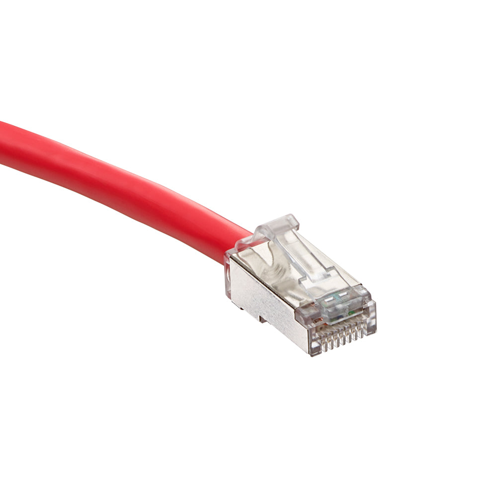 Leviton 6AS10-20R | Cat 6A Patch Cord, 20 ft (6.0 m), Red