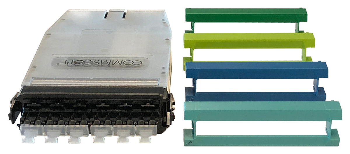 Commscope G2IP-SP-12LC | G2 Splice Cassette, 12LC without shutters, intelligent-ready, no pigtails