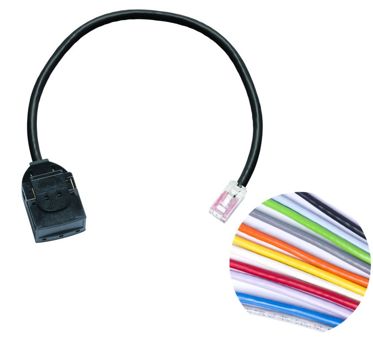 Commscope CPC5312-09F007 | Jacket Color - Yellow | Cord Length - 7 Ft
