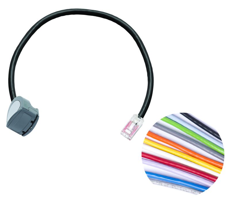 Commscope CPCF312-09F020 | Jacket Color - Yellow | Cord Length - 20 Ft