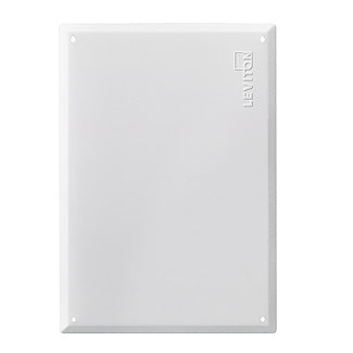 Leviton 47605-21E | 21" Structured Media Enclosure, Metal, White