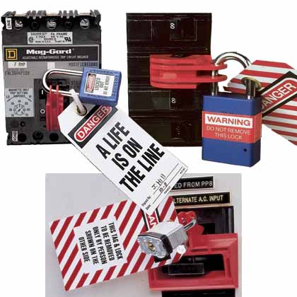 Panduit PSL-CB-3PC | Universal Circuit Breaker Lockout