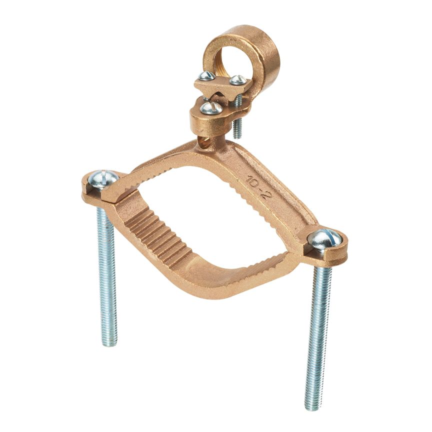 Panduit GPCG2/0-4-12-E | Pipe Clamp 1in, with Guillotine, 1/2 in, 50PK