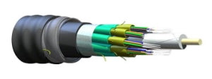 Corning 048T8F-61190-A1 | FREEDM One Unitized, Interlocking Armored, Tight-Buffered Cable, Riser