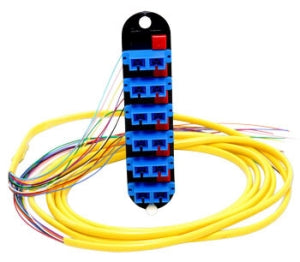 Corning CCH-CP12-59-P03RH | Closet Connector Housing (CCH) Panel, pigtailed, SC Connectors