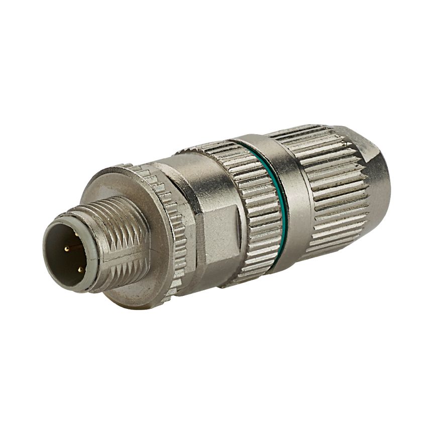 Panduit ISPS5E44MFA | M12 D-Code Field Terminable Plug | UPC - 07498384134