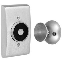 ABH Manufacturing 2100 US32D | Recessed Wall Mount 2-3/4" Width x 1" Depth x 4-5/8" Height Satin Stainless Steel for Electromagnetic Door Holder