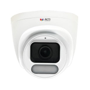 ACTi Z54 | 4MP Deep Learning AI ColorGuard f2.8mm Outdoor Fixed Turret
