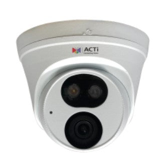 ACTi Z722 | 4MP Deep Learning AI Color Guard f2.8mm Outdoor Fixed Turret