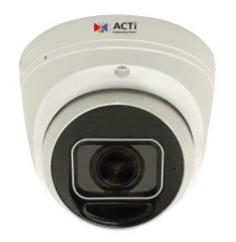 ACTi Z814 | 4MP 4.3x Outdoor Zoom Turret with IR LED 60m, WDR 120dB