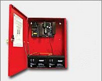Altronix AL1024ULXR | Power Supply Charger, Single Fused Output, 24VDC @ 10A, 115VAC, Red BC400 Enclosure