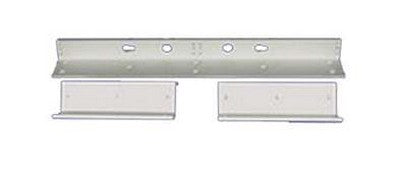 Alarm Controls AM3375 | Door Lock Bracket, Z-Type, 5-Piece, Clear Anodized, For 600 Series Double Magnetic Lock